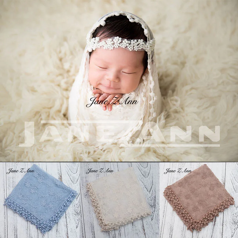 Jane Newborn photography props Baby photo lace floral wraps studio photo shooting wraps 40x185cm
Jane Newborn photography props Baby photo lace floral wraps studio photo shooting wraps 40x185cm
