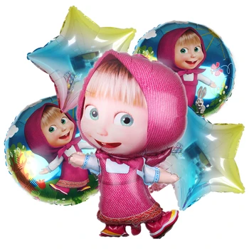 85*50cm Masha and Bear Balloon Kids Birthday Party Supplies Martha Balloons Baby Shower Decorations Foil Number Balloon 
85*50cm Masha and Bear Balloon Kids Birthday Party Supplies Martha Balloons Baby Shower Decorations Foil Number Balloon