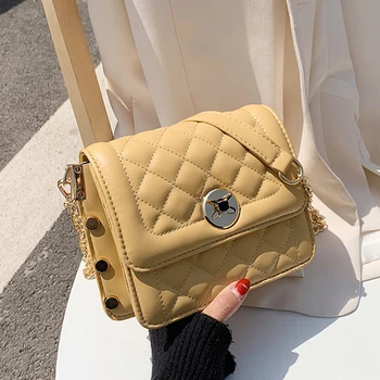 Mini Pu Leather Crossbody Bags For Women 2020 Fashion Chain Shoulder Messenger Bag Female Travel Handbags and Purses 
Mini Pu Leather Crossbody Bags For Women 2020 Fashion Chain Shoulder Messenger Bag Female Travel Handbags and Purses
