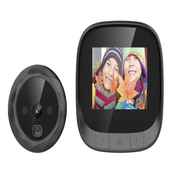 HD Smart Cat Eye Home Electronic Doorbell 2.4-Inch Visual Monitoring, Anti-Theft, Photo Taking, Video Moving Detection
HD Smart Cat Eye Home Electronic Doorbell 2.4-Inch Visual Monitoring, Anti-Theft, Photo Taking, Video Moving Detection