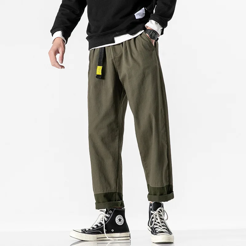Panda Stock 2020 Spring New Style Foot Mouth Contrast Color Joint Casual Pants Men's Loose And Plus-sized Long Pants Men's Fashi
Panda Stock 2020 Spring New Style Foot Mouth Contrast Color Joint Casual Pants Men's Loose And Plus-sized Long Pants Men's Fashi