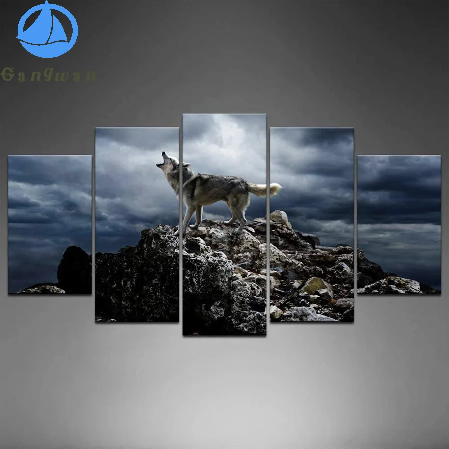 5D Diamond Painting Howling wolf Full Square round Animal Diamond Embroidery Rhinestones Pictures Diamond Mosaic 5 pcs decor
5D Diamond Painting Howling wolf Full Square round Animal Diamond Embroidery Rhinestones Pictures Diamond Mosaic 5 pcs decor