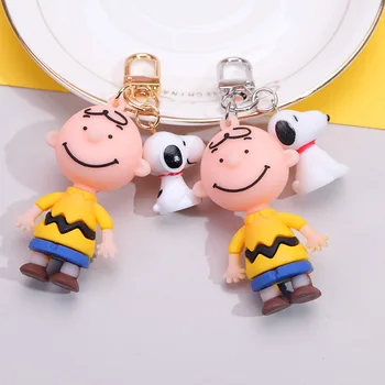 Caton Peanut dog Key Chains Drop Creative Glue Charlie Brown Key Chain Pendant Unisex Package Pendant Small Gift Key Ring
Caton Peanut dog Key Chains Drop Creative Glue Charlie Brown Key Chain Pendant Unisex Package Pendant Small Gift Key Ring