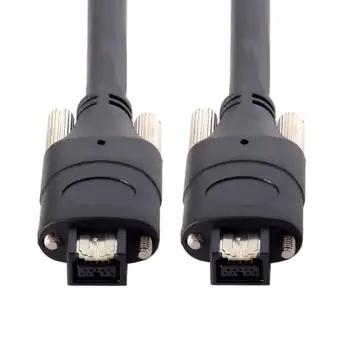 3FT 100CM 1M ilink 1394B Firewire 800 IEEE1394 IEEE 1394 9Pin to 9Pin Video data Cable Screw Type Mount for Industrial Camera
3FT 100CM 1M ilink 1394B Firewire 800 IEEE1394 IEEE 1394 9Pin to 9Pin Video data Cable Screw Type Mount for Industrial Camera