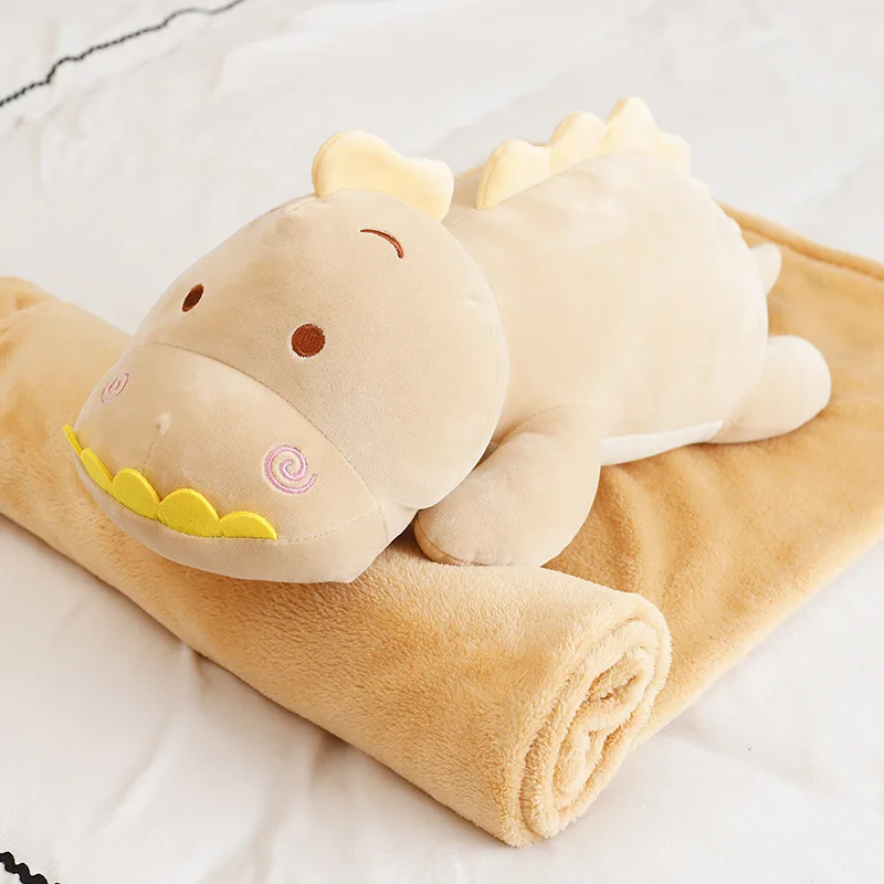 Creative New Style Software Dinosaur Airable Cover-in-Multi-functional Party Version Office Lunch Break Summer Cool Pillow Blank
Creative New Style Software Dinosaur Airable Cover-in-Multi-functional Party Version Office Lunch Break Summer Cool Pillow Blank