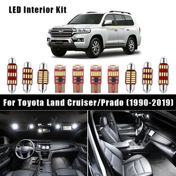 White Canbus interior LED Bulbs Dome Map Light Kit For Toyota Land Cruiser 80 100 200 Prado 120 150 FJ 1990-2019 Car Accessories
White Canbus interior LED Bulbs Dome Map Light Kit For Toyota Land Cruiser 80 100 200 Prado 120 150 FJ 1990-2019 Car Accessories