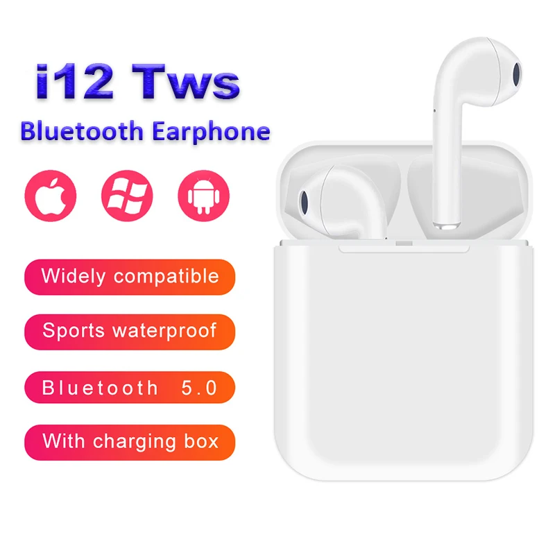 2019 New Original i12 Tws Earbuds Bluetooth Wireless Earphone Excellent Tone Quality i12tws pk w1 chip 1:1 replica tws i10 i7s
2019 New Original i12 Tws Earbuds Bluetooth Wireless Earphone Excellent Tone Quality i12tws pk w1 chip 1:1 replica tws i10 i7s