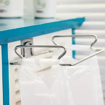 Cupboard Cabinet Storage Rag Garbage Hanger Trash Can Bin Hanging Trash Rubbish Bag Holder Stainless Steel Papelera Garbage Rack
Cupboard Cabinet Storage Rag Garbage Hanger Trash Can Bin Hanging Trash Rubbish Bag Holder Stainless Steel Papelera Garbage Rack