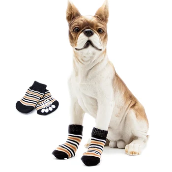 Hot 4Pcs/set Pet Dogs Winter Shoes Non-slip Knit Socks Small Dogs Cat Shoes Chihuahua Thick Warm Paw Protector Dog Socks Booties
Hot 4Pcs/set Pet Dogs Winter Shoes Non-slip Knit Socks Small Dogs Cat Shoes Chihuahua Thick Warm Paw Protector Dog Socks Booties