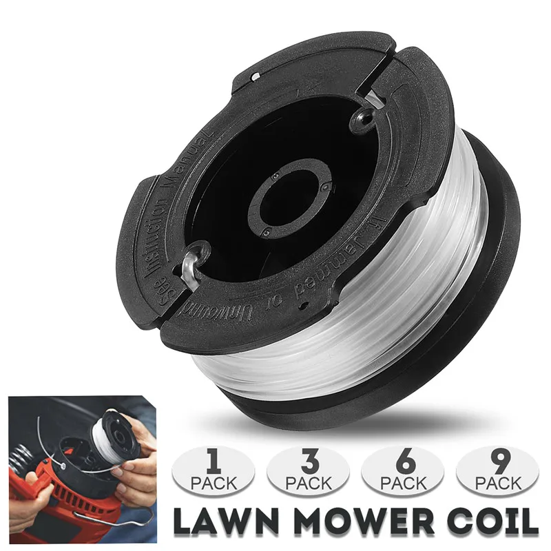 30 feet 0.065 inch automatic feed thread cutting machine replacement spool BLACK + for DECKER thread cutting machine
30 feet 0.065 inch automatic feed thread cutting machine replacement spool BLACK + for DECKER thread cutting machine