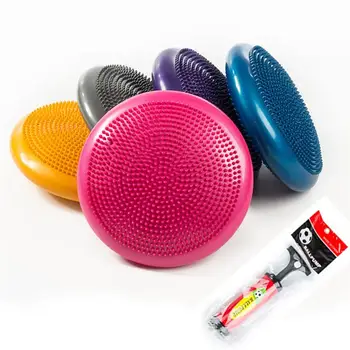 Inflated Stability Wobble Cushion Extra Thick Core Balance-Disc Wiggle Seat for Improving Core Strength Relieving Back Pain
Inflated Stability Wobble Cushion Extra Thick Core Balance-Disc Wiggle Seat for Improving Core Strength Relieving Back Pain