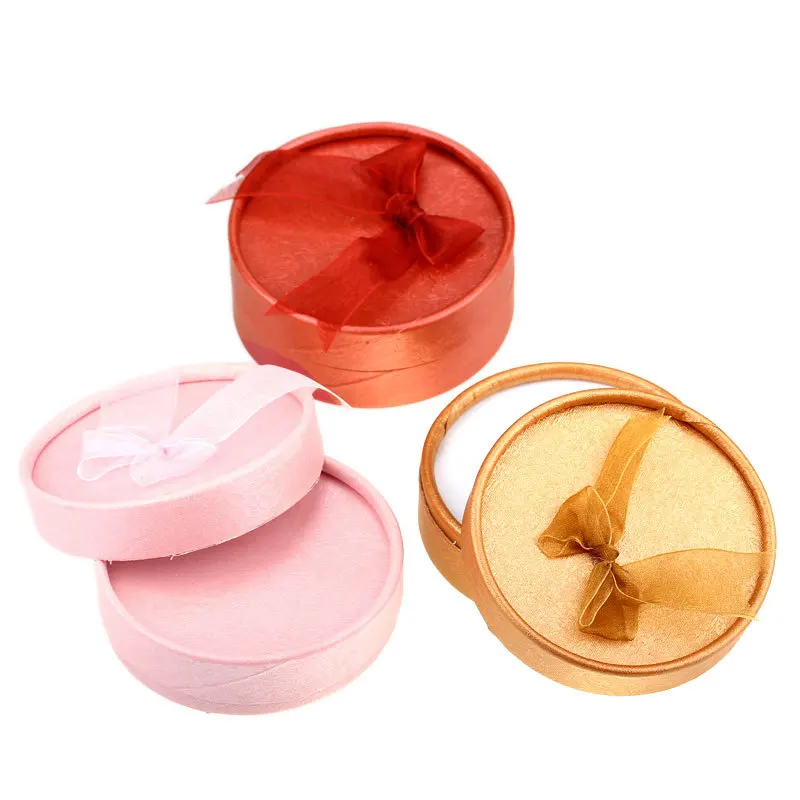 1Pc Round Jewelry Box Knot for Earring & Ring Display Organizer Box Gift Boxes Bracelets Case Wedding Accessories
1Pc Round Jewelry Box Knot for Earring & Ring Display Organizer Box Gift Boxes Bracelets Case Wedding Accessories