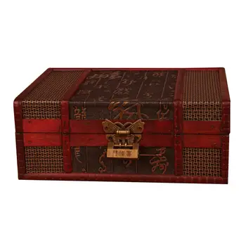 Books Storage Box Wooden Pattern Jewelry Box With Lock Wooden Storage Box For Princess In Random Style #4O
Books Storage Box Wooden Pattern Jewelry Box With Lock Wooden Storage Box For Princess In Random Style #4O