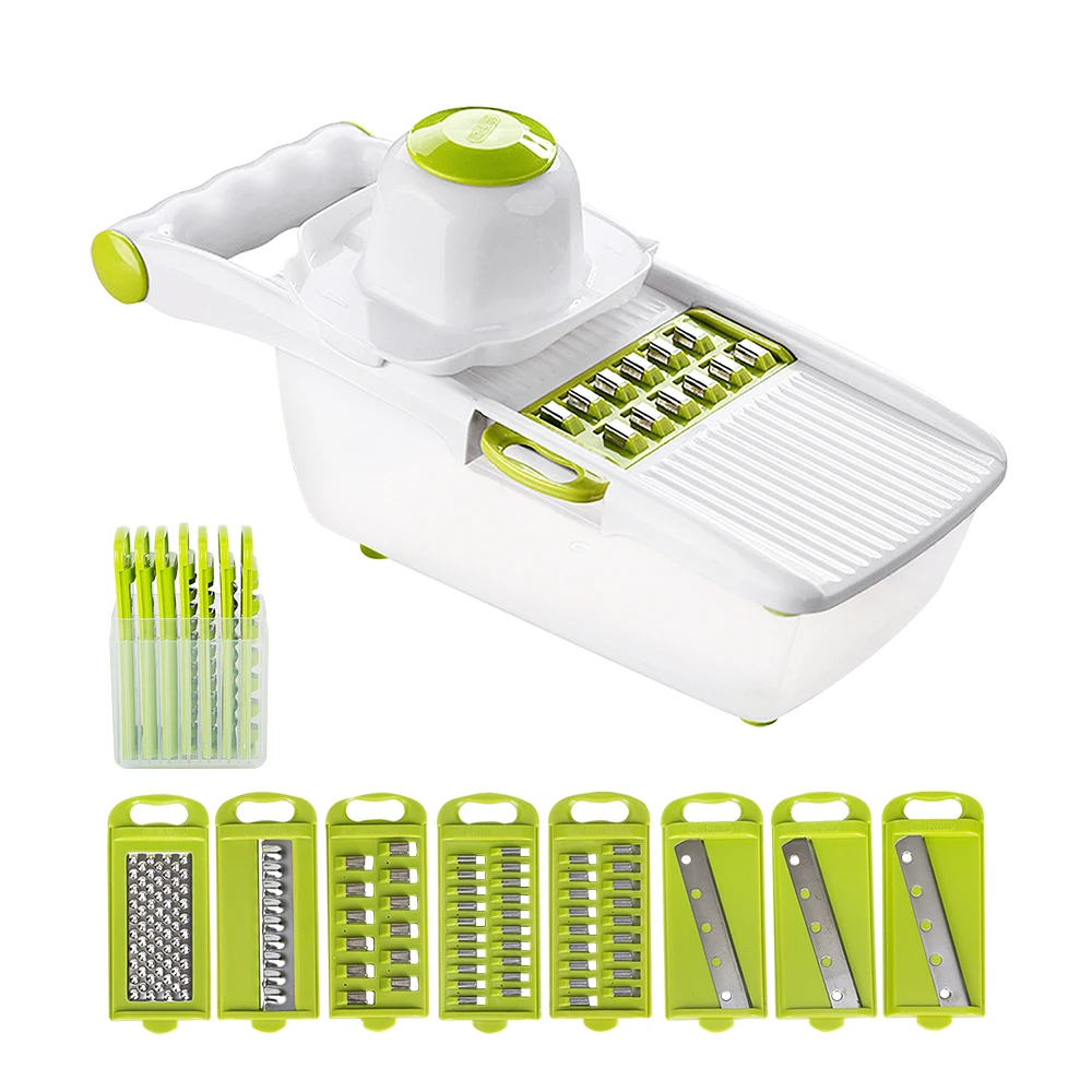 8-Blades Professional Multi-purpose Fruit Cutter Kitchen Manual Vegetable Cutter Use for Cutting Onions, Potatoes and Others
8-Blades Professional Multi-purpose Fruit Cutter Kitchen Manual Vegetable Cutter Use for Cutting Onions, Potatoes and Others