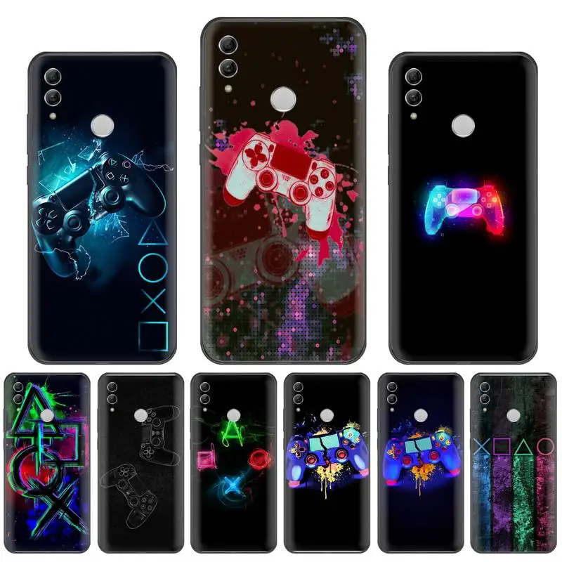 Чехол для телефона с изображением игры Play Station и кнопки kilifi Huawei P9 P10 P20 P30 Pro Lite smart Mate