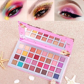 Ice Cream makeup Multi-function Eyeshadow Palette Waterproof Matte shimmer Glitter Pigment Eye shadow 32 Colors
Ice Cream makeup Multi-function Eyeshadow Palette Waterproof Matte shimmer Glitter Pigment Eye shadow 32 Colors