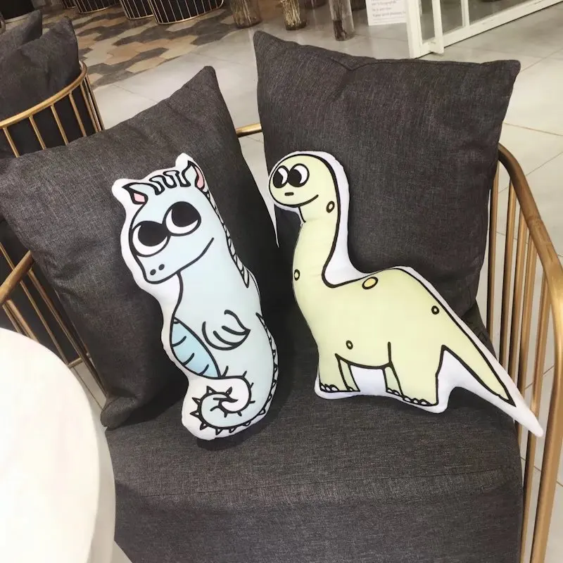 Creative Northern European-Style Dinosaur Panda Special Shape Pillow Printed Haima Automobile Sofa Lumbar Support Pillow Gift
Creative Northern European-Style Dinosaur Panda Special Shape Pillow Printed Haima Automobile Sofa Lumbar Support Pillow Gift