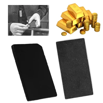 Black Durable Gold Testing Tools Jewelry Maker Identification Practical Touchstone Portable Stone
Black Durable Gold Testing Tools Jewelry Maker Identification Practical Touchstone Portable Stone