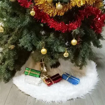Christmas Tree Decor White Faux Fur Plush Christmas Tree Skirt Christmas Decor for Home New Year Decoration
Christmas Tree Decor White Faux Fur Plush Christmas Tree Skirt Christmas Decor for Home New Year Decoration
