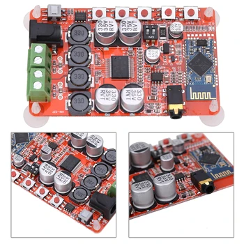 High software compatibility TDA7492P 50W+50W DC 8~25V Bluetooth 4.0 Audio Receiver Digital Amplifier Board
High software compatibility TDA7492P 50W+50W DC 8~25V Bluetooth 4.0 Audio Receiver Digital Amplifier Board