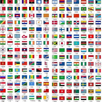 All 209 countries flag Waterproof Reflective Stickers for Car Bicycle Laptop Trunk Face
All 209 countries flag Waterproof Reflective Stickers for Car Bicycle Laptop Trunk Face