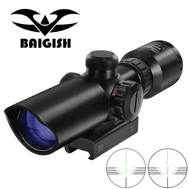 1.5-5X32 Short Dot Scope Hunting Riflescope Red Green Illuminated Optical Scope Rail 20mm Crossbows For Hunter Air Soft Sight
1.5-5X32 Short Dot Scope Hunting Riflescope Red Green Illuminated Optical Scope Rail 20mm Crossbows For Hunter Air Soft Sight