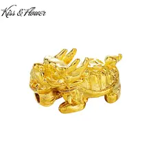 KISS&FLOWER PD81 Fine Jewelry Wholesale Fashion Man Boys Father Birthday Wedding Gift Vintage PIXIU Dragon Pillar 24KT Gold Bead
KISS&FLOWER PD81 Fine Jewelry Wholesale Fashion Man Boys Father Birthday Wedding Gift Vintage PIXIU Dragon Pillar 24KT Gold Bead