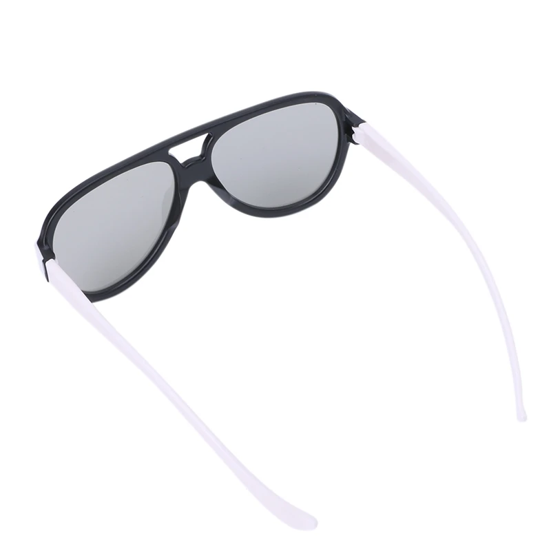 Universal Circular Passive Polarized 3D Glasses For TV Real 3D Cinema 0.42mm