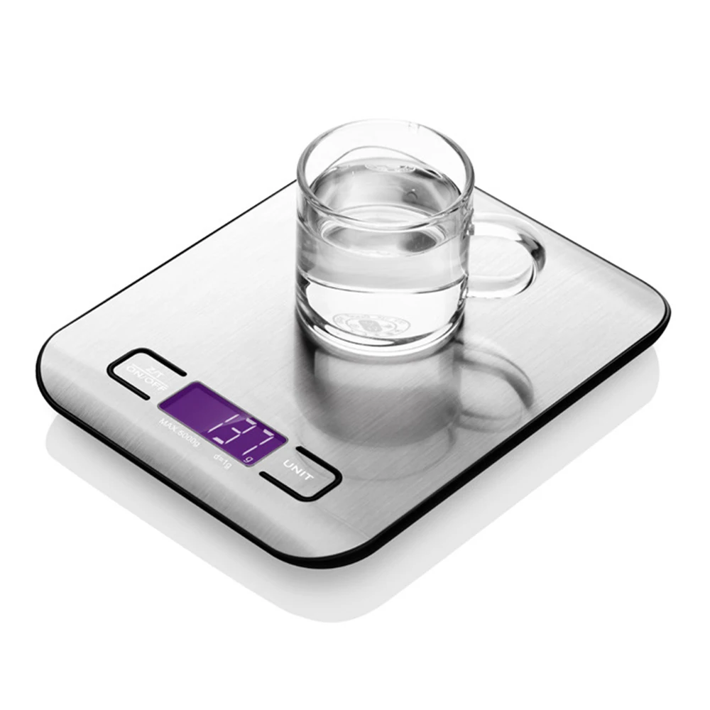 Food Scale Digital Stainless Steel Digital Kitchen Multifunction 5000g/1g Durable And Easy To Clean Measuring Tools
Food Scale Digital Stainless Steel Digital Kitchen Multifunction 5000g/1g Durable And Easy To Clean Measuring Tools