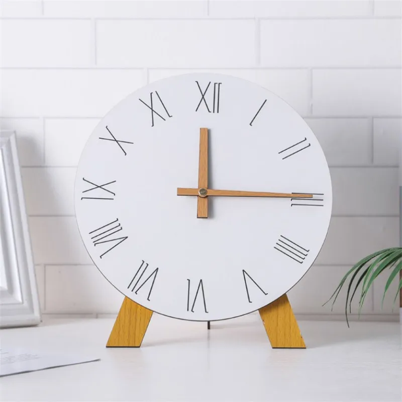 Creative Simple Office Desktop Clock Table Clock Dual-use Bedroom Living Room Wall Clock Large Mute Wall Clock Home Decoration
Creative Simple Office Desktop Clock Table Clock Dual-use Bedroom Living Room Wall Clock Large Mute Wall Clock Home Decoration