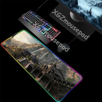 XGZ Castle Landscape Custom Large RGB Mouse Pad Black Lock Edge Office Computer Desk Mat Rubber Non-slip for Lol Csgo Gamer Xxl
XGZ Castle Landscape Custom Large RGB Mouse Pad Black Lock Edge Office Computer Desk Mat Rubber Non-slip for Lol Csgo Gamer Xxl
