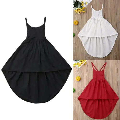AA Girls Dress Fashion Solid Color Irregular Dresses For Girls Sundress Outfits Sleeveless Kids Party Dress Princess Dresses
AA Girls Dress Fashion Solid Color Irregular Dresses For Girls Sundress Outfits Sleeveless Kids Party Dress Princess Dresses