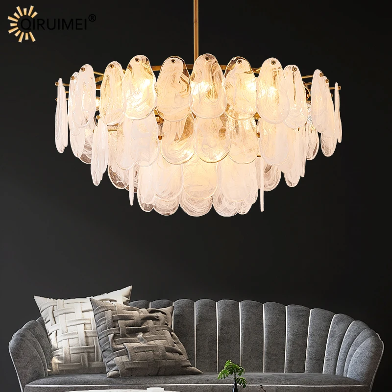 Luxurious New Modern LED Chandelier Lights With Bulb Living Dining Room Kitchen Villa Apartment Bar Parlor Lamps Indoor Lighting | Лампы и