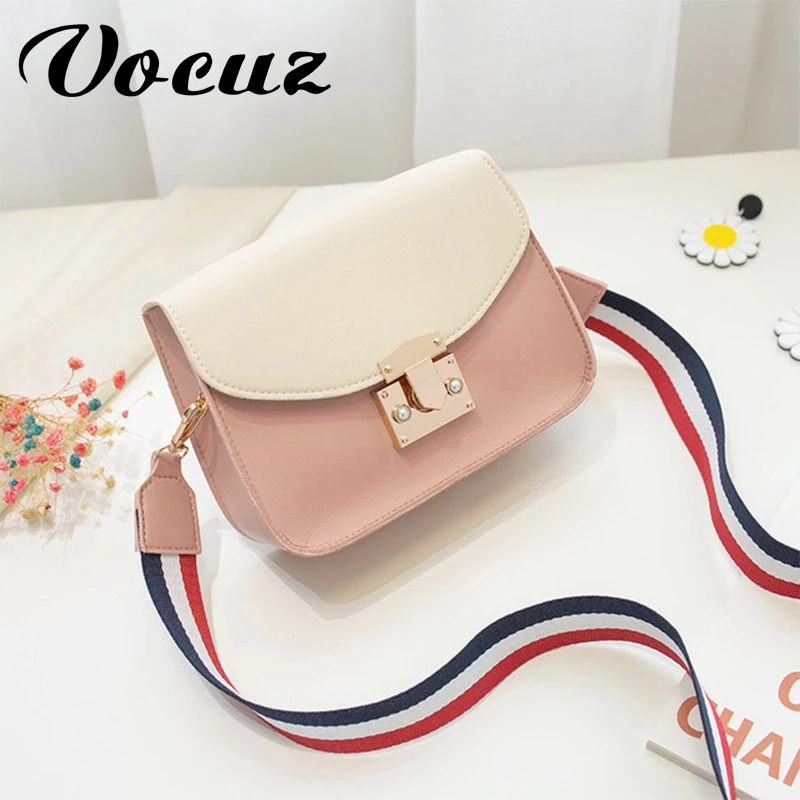 VOCUZ bags women Webbing shoulder Korean bag crossbody PU torebka damska handbag baguette designer bags for women 2020summer bag
VOCUZ bags women Webbing shoulder Korean bag crossbody PU torebka damska handbag baguette designer bags for women 2020summer bag