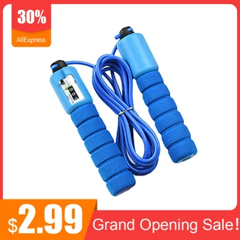 2020 Jump Ropes With Counter Sports Fitness Adjustable Fast Speed Counting Jump Skip Rope Skipping Wire GYM Home 4 Colors
2020 Jump Ropes With Counter Sports Fitness Adjustable Fast Speed Counting Jump Skip Rope Skipping Wire GYM Home 4 Colors