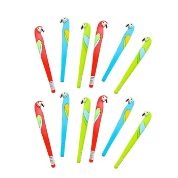 12Pcs Gel Pen Smooth Practical Creative Durable Cute 0.5MM Gel Pen Cartoon Parrot Pen for Students Workers Children
12Pcs Gel Pen Smooth Practical Creative Durable Cute 0.5MM Gel Pen Cartoon Parrot Pen for Students Workers Children