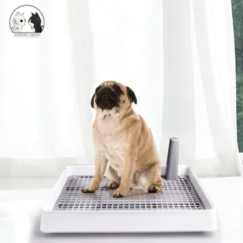 Portable Dog Training Toilet Tray Pad Mat for Dogs Cats with Pillar Easy To Train Potty Puppy Litter Toilet Pet Cleaning Product
Portable Dog Training Toilet Tray Pad Mat for Dogs Cats with Pillar Easy To Train Potty Puppy Litter Toilet Pet Cleaning Product