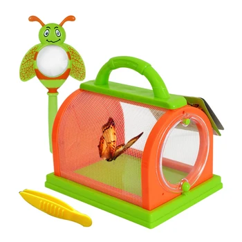 Insect Cage Nylon Mesh Color Block Ventilation Design Insect Boxes Kindergarten Bulky Science Experiment Feeding Box
Insect Cage Nylon Mesh Color Block Ventilation Design Insect Boxes Kindergarten Bulky Science Experiment Feeding Box