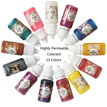 13 Bottles 10g Epoxy UV Resin Coloring Dye Colorant Pigment Mix Color DIY Set
13 Bottles 10g Epoxy UV Resin Coloring Dye Colorant Pigment Mix Color DIY Set