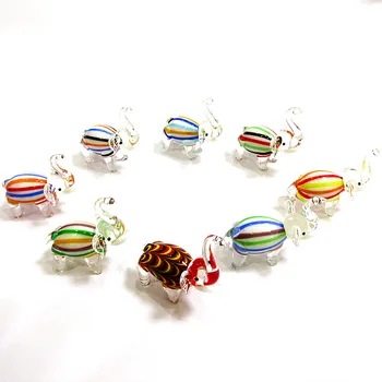 8pcs Handmade miniature Murano glass elephant figurines line art design crafts Ornament home room desktop decoration accessories
8pcs Handmade miniature Murano glass elephant figurines line art design crafts Ornament home room desktop decoration accessories