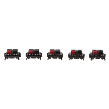 10pcs 2 Way Audio Amplifier Terminal Spring Clip, Double Spring Connector Speaker Terminal for Speaker Cable
10pcs 2 Way Audio Amplifier Terminal Spring Clip, Double Spring Connector Speaker Terminal for Speaker Cable