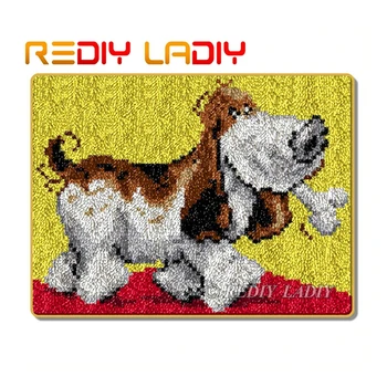 Latch Hook Rug Kits Crocheting Carpet Rug Animal Puppy Acrylic Yarn Pre-Printed Canvas Cushion Mat DIY Crochet Tapestry Crafts
Latch Hook Rug Kits Crocheting Carpet Rug Animal Puppy Acrylic Yarn Pre-Printed Canvas Cushion Mat DIY Crochet Tapestry Crafts