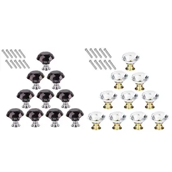 30mm Clear Crystal Glass Door Knobs Cupboard Cabinet Handle Drawer Pull Handle NEW 
30mm Clear Crystal Glass Door Knobs Cupboard Cabinet Handle Drawer Pull Handle NEW