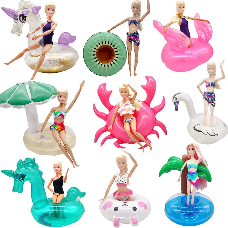 Swinsuit and Swim Ring Set for Barbie Doll Accessories Hot Toys for Girls Bikini Lifebuoy Doll Clothes Baby Toys for Children
Swinsuit and Swim Ring Set for Barbie Doll Accessories Hot Toys for Girls Bikini Lifebuoy Doll Clothes Baby Toys for Children