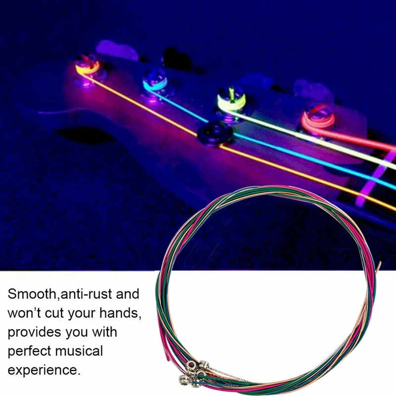 6Pcs/Set Acoustic Guitar String Replacement Steel String for Musical Instruments Electric Bass Guitar Accessory
6Pcs/Set Acoustic Guitar String Replacement Steel String for Musical Instruments Electric Bass Guitar Accessory