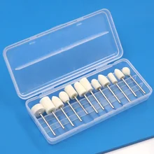 10pcs wool felt mounting polishing wheel outer diameter 8-11.8mm drill bit grinding Rotary tool grinding head 2.35mm shank
10pcs wool felt mounting polishing wheel outer diameter 8-11.8mm drill bit grinding Rotary tool grinding head 2.35mm shank