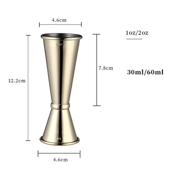 Measuring Cup Stainless Steel Cocktail Scale Cup Accessories Kitchen Double Head Measuring Cup Bartending Measuring Cup For Bar
Measuring Cup Stainless Steel Cocktail Scale Cup Accessories Kitchen Double Head Measuring Cup Bartending Measuring Cup For Bar