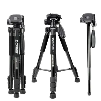 ZOMEI Q222 Camera Tripod Tripode Stative Flexible Photographic Tripod Monopod Travel Stand for Smartphone Camera DSLR Projector
ZOMEI Q222 Camera Tripod Tripode Stative Flexible Photographic Tripod Monopod Travel Stand for Smartphone Camera DSLR Projector