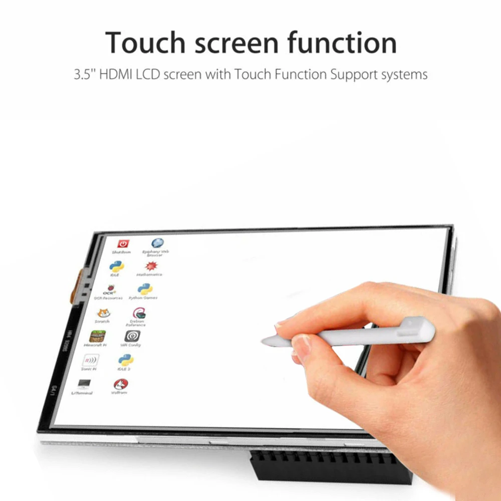 3.5\\\" Touch Screen Monitor LCD Display Module Heatsink For Raspberry Pi 3 2 B+ A+ New Arrivals
3.5\\\" Touch Screen Monitor LCD Display Module Heatsink For Raspberry Pi 3 2 B+ A+ New Arrivals