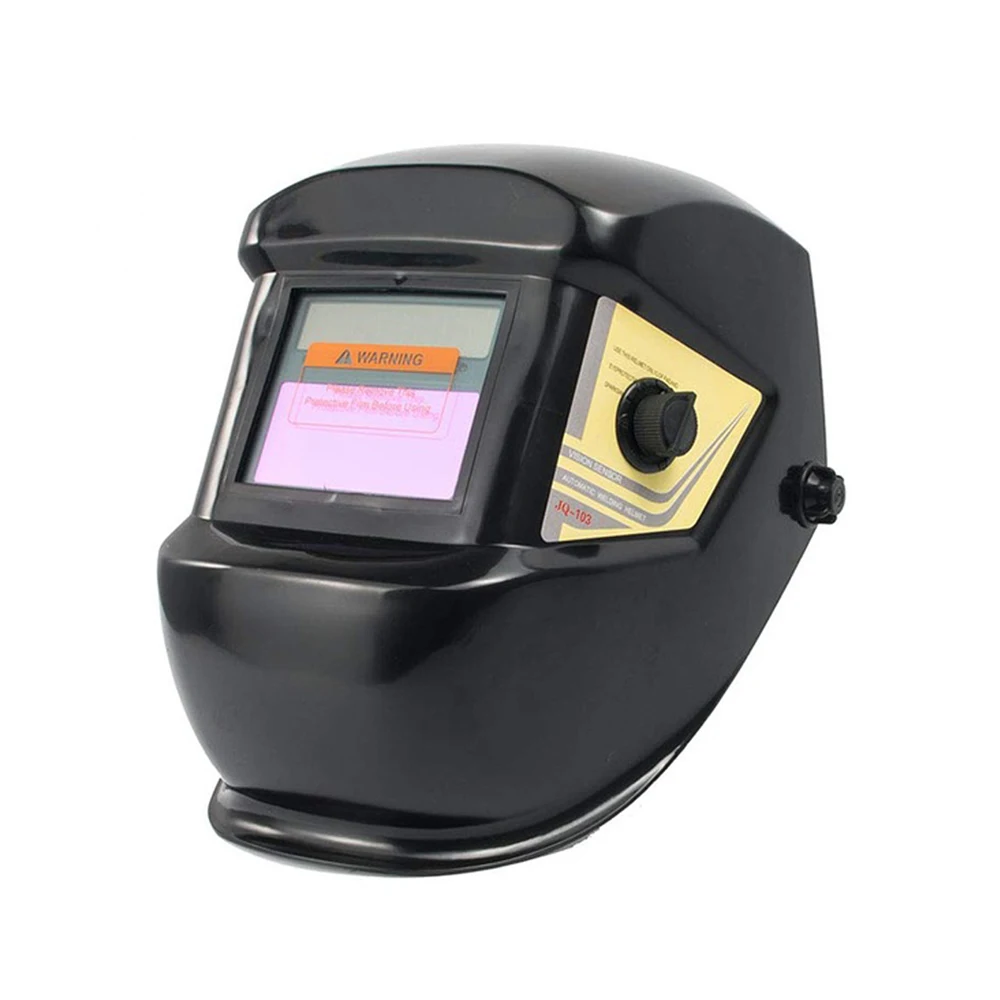Welding Helmet Auto Darkening Hood for Mig/Tig/Arc Welder Mask Solar Powered with Adjustable Shade Range 4/9-13
Welding Helmet Auto Darkening Hood for Mig/Tig/Arc Welder Mask Solar Powered with Adjustable Shade Range 4/9-13